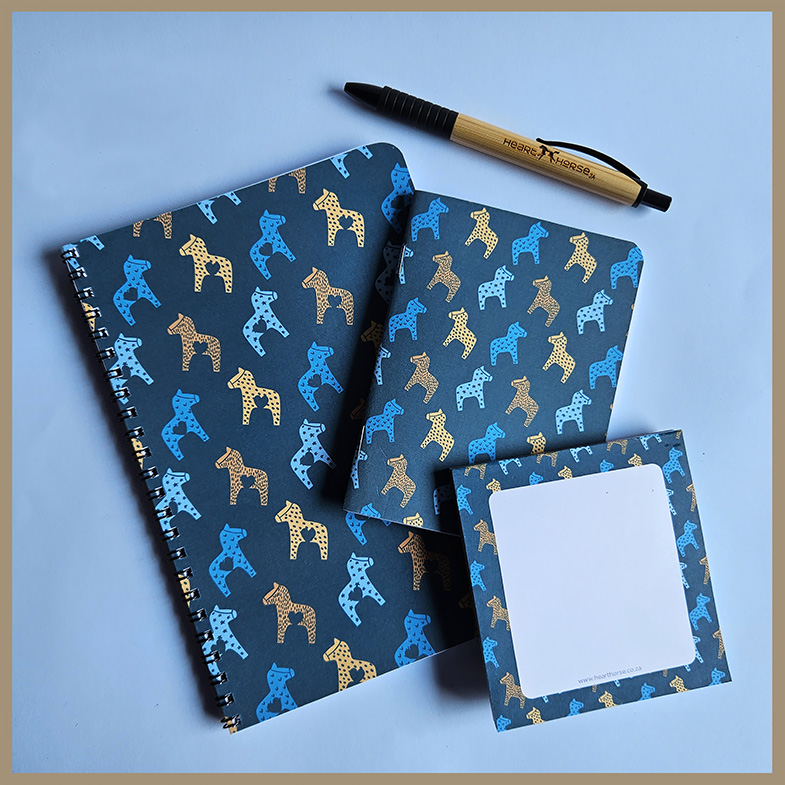 Notebook & Memo Pad Set - Heart Horse™ - Image 3