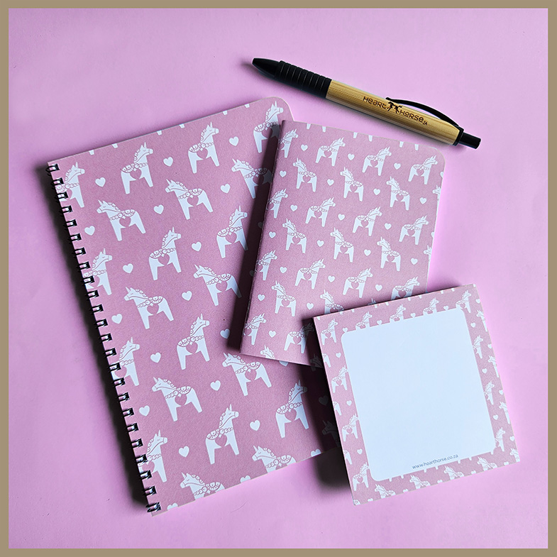 Notebook & Memo Pad Set - Heart Horse™ - Image 5