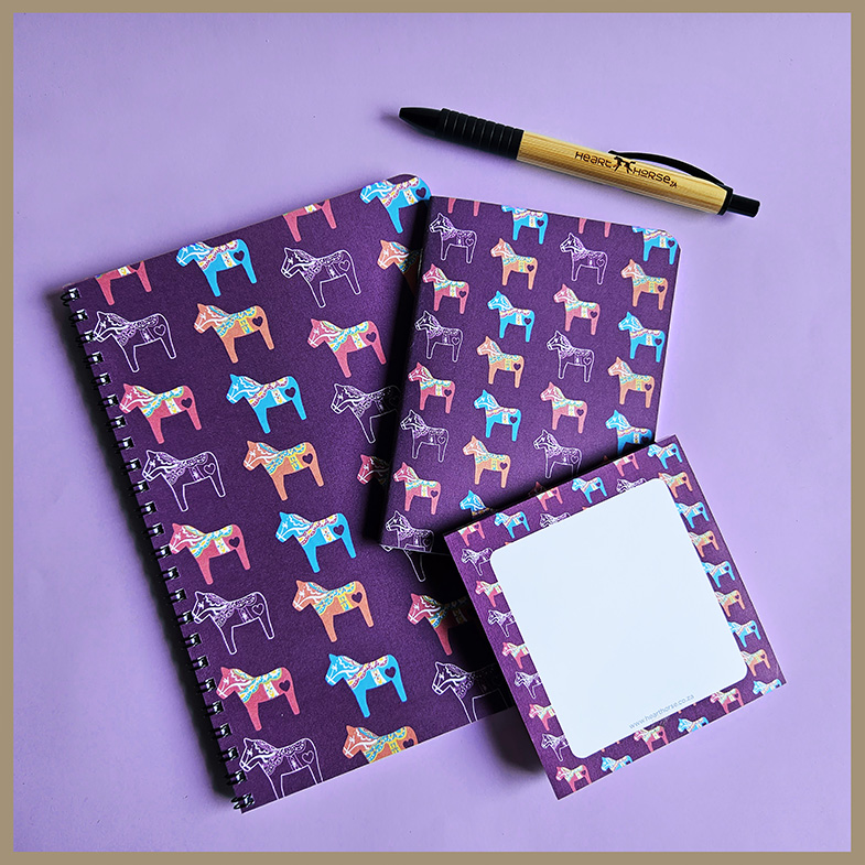 Notebook & Memo Pad Set - Heart Horse™ - Image 6