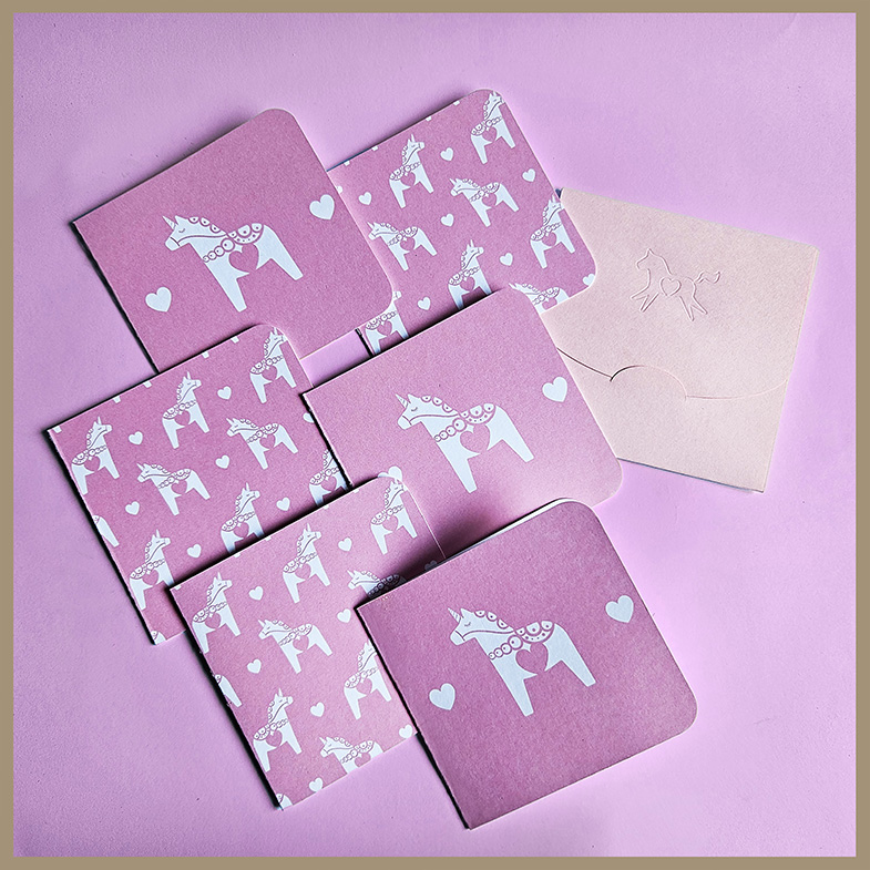 Note Card & Envelopes - Set of 6 - Heart Horse™ - Image 2