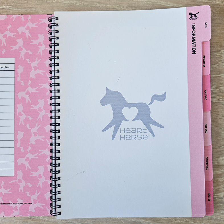 Vaccination Records Hardcover Book - Heart Horse™ - Image 7