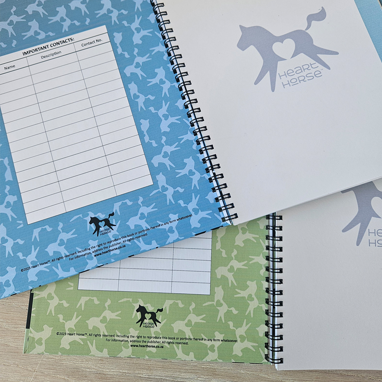 Vaccination Records Hardcover Book - Heart Horse™ - Image 3