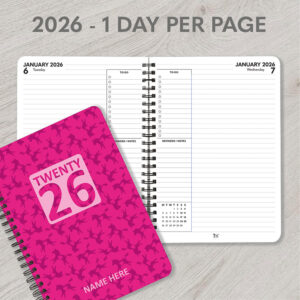 2026 1 Day Per Page Planner - Heart Horse™