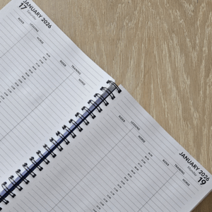 2026 Horse & Rider Lesson & Training Planner 1 page a Day - Heart Horse™